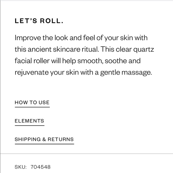 Saje Wellness clear quartz
facial roller BNIB, NWT - Picture 6 of 12